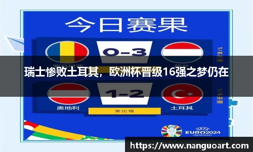 瑞士惨败土耳其，欧洲杯晋级16强之梦仍在